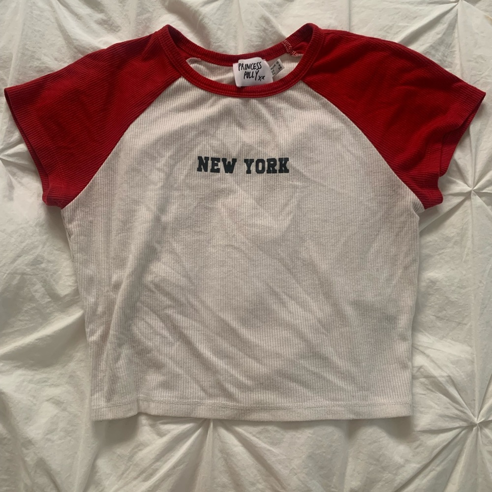 Princess Polly New York Baseball tee